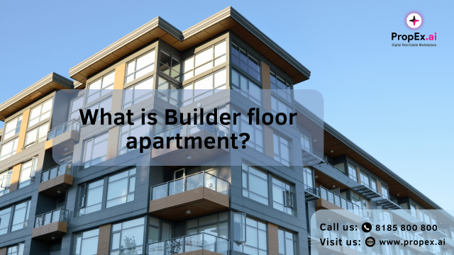Builder floor apartment