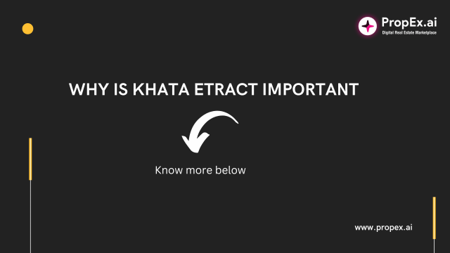 khata extract meaning