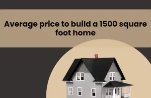 What is the average price to build a 1500-square-foot home in India? Average price to build a 1500 square foot home