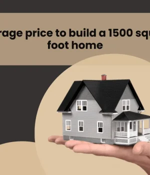 What is the average price to build a 1500-square-foot home in India? Average price to build a 1500 square foot home